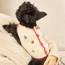 MY FLUFFY 狗山茶花針織, 1個, 混色