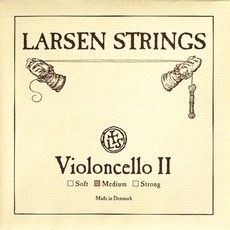 LARSEN STRINGS 弦樂器 Original 大提琴D弦 中張力, 混合顏色, 單一商品