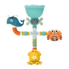 LeiKiz 海洋生物造型沐浴玩具, 混色