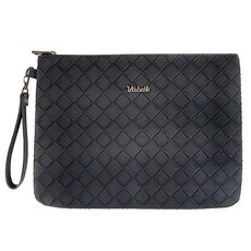 Volvik 富維克 格紋高爾夫手拿包, 黑色