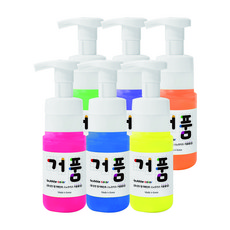 雪童泡泡漆 6 x 150ml 套裝, 6 種顏色