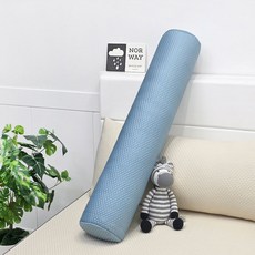 BED&DECO 涼感涼感三重棒棒糖氣墊套, 藍色