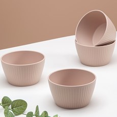 Ahtty home All the Plate 飯碗, 4個, 米色