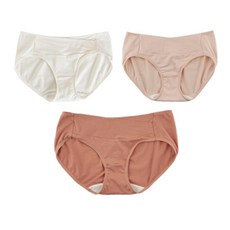 IUNIQUE 棉質孕婦內褲3件組