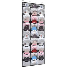 Market Plan 掛式帽子收納盒, 混合色, 1個