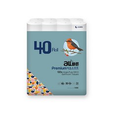 ILUMOS Premium Big&Soft3層捲筒衛生紙 25m, 1袋, 40捲