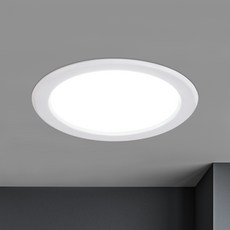 WONHA EL Downlight無閃爍壓鑄嵌入式燈 20W 175*35mm, 1個, 日光色(白色)