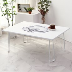 Story Furniture 韓國製造 花卉設計桌 720, B 一朵罌粟花 白色