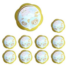 Feelbox 鬆弛熊 Jabara 水瓶 10p, 黃色的