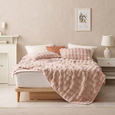 波浪拉舍爾毛毯