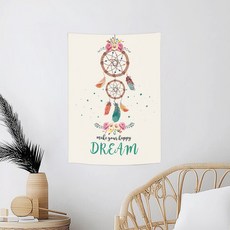 상상후 해바라기 행운 패브릭포스터, 드림캐쳐 럭키