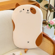 조앤베티 동물캐릭터 메모리폼 낮잠쿠션 바둑냥이, 혼합색상
