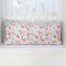 ICONI HOUSE 檸檬花朵靠墊 含枕芯, 藍色