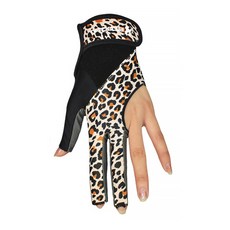 3指高彈力撞球手套 左手, 豹