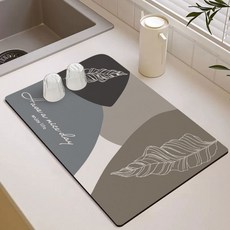 unheve 矽藻土餐具瀝水墊 1層, F 款式6