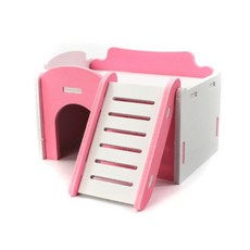 햄스터 컬러풀 하우스, 핑크, 1개