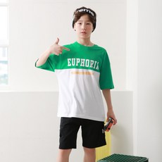 나나주니 남아용 유포리아 라벨 상하 세트