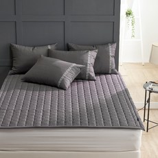 LaMonte 四季用莫代爾薄墊, 黑灰色