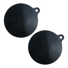 World Clean 矽膠電磁爐保護墊 中 22cm, 黑色, 2個