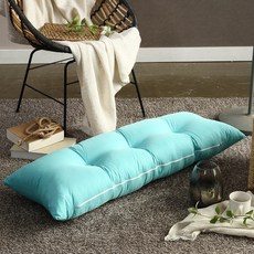 아임리빙 하이엔드 단추 헤드쿠션, 애플블루