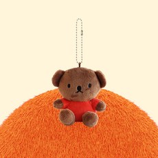 FINGER PUPPET Boris 絨毛娃娃, 橘色, 8cm, 1個