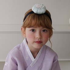 chenny bongbong 女童花環韓服髮帶