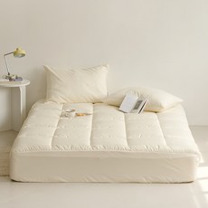 누빔 토퍼 밴드형 매트리스 커버 5cm