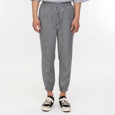 콘피아르 남성용 마 스트라이프 조거 밴딩 팬츠 TC3008