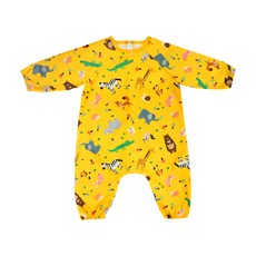 BANY KIDS 幼兒用防水全身臀部無縫美術圍裙, 動物