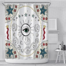 北歐簡約浴室浴簾 款式7 L73, 1個