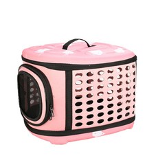 Combi Pets 寵物EVA外出提籠 大型, 狐狸圖案 粉紅色