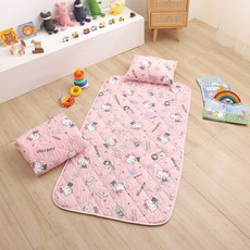 戀家小舖 3合1睡墊組 樂音典藏 KITTY, 粉紅色