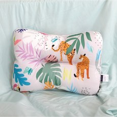 엘림코리아 아동용 빨아쓰는 일체형 낮은 경추베개, 투칸