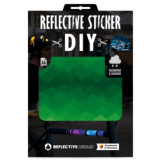 利普萊提柏林 反光貼紙 DIY A4 圖案合輯, 1個, 山林