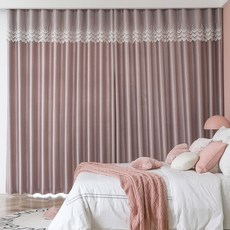 지나송 티에라 아일렛 암막커튼 봉포함