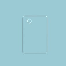 Comery 透明壓克力面板矩形調色板 10 x 15 厘米厚 2.5 毫米 B0995, 10個