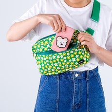 兩用花俏散步包 L款, 1個, 混色