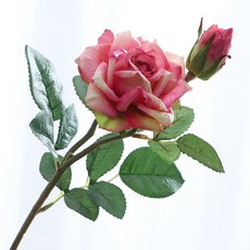 人造玫瑰 YT_RC043 4入, 粉紫色, 4個