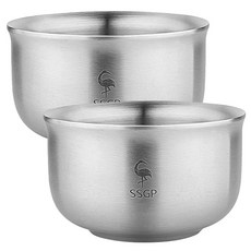 에스에스쥐피 스텐 진공 볼 12.5cm, 2개