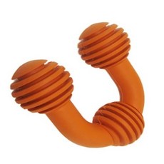 Deffance狗狗玩具 U型 S, 橘子, 1個