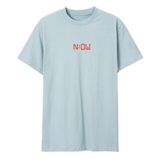 언탭트 나우 베이직 오버핏 빅사이즈 통기성 반팔 티셔츠