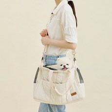 Woolly 寵物First移動包, 1個, 象牙白