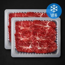 미국산 미트코리아 부채살 바로구이용 (냉동), 2개, 400g