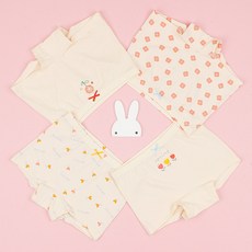 SCOXX 女童學生四角內褲4件組 WPS-941