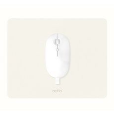 엑토 마일드 생활방수 논슬립 가죽 마우스 패드 MP-52, MP-52아이보리, 1개