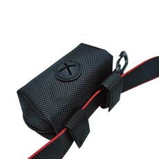 강아지 머글리 배변봉투 산책용 파우치, 블랙, 1개