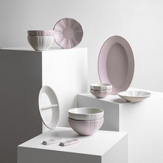 Royal Arrotia Misty Violeta 2人餐具組 7p, 餐具7種, 混合顏色, 1套
