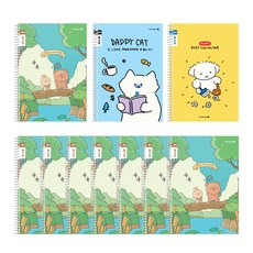 Morning Glory 1200小學日記狹小空間A 24 SP筆記, 隨機出貨, 10個