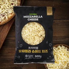 프리미엄 모짜렐라 슈레드 치즈, 500g, 1개입, 1개