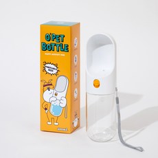 O'Pet 狗狗GOGO散步水瓶, 1個, 大理菊橙